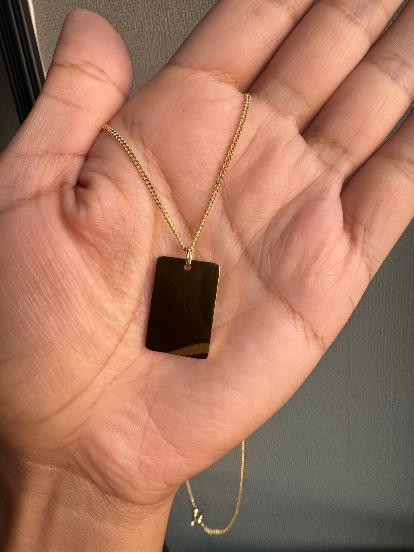 Rectangular Dorada Caballero 👨