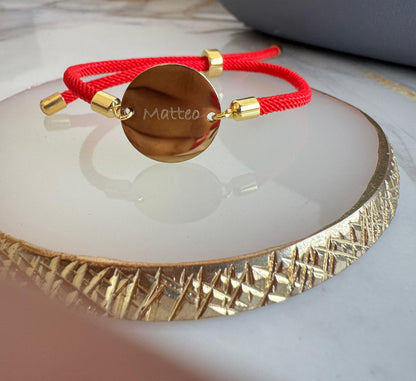 Ajustable Circular  Roja